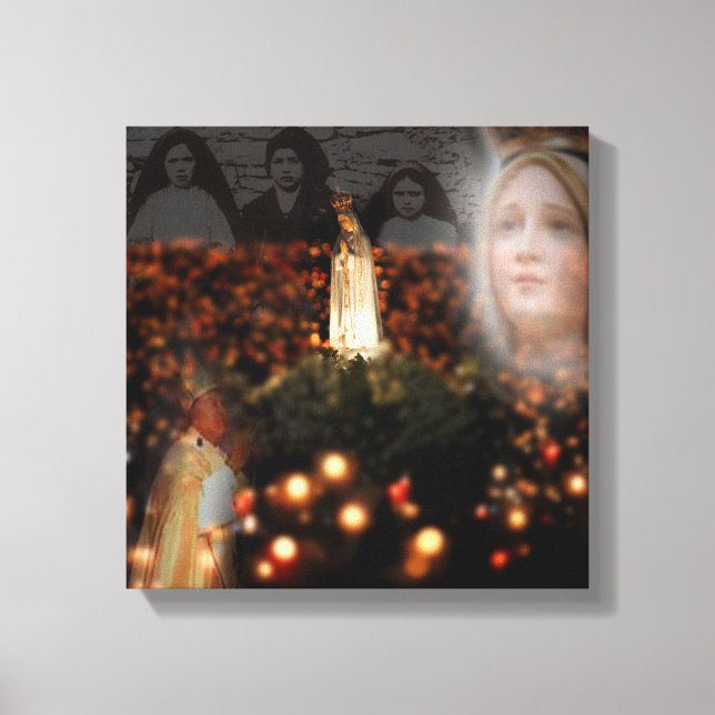 TOILE NOTRE DAME DE FATIMA (Recto)