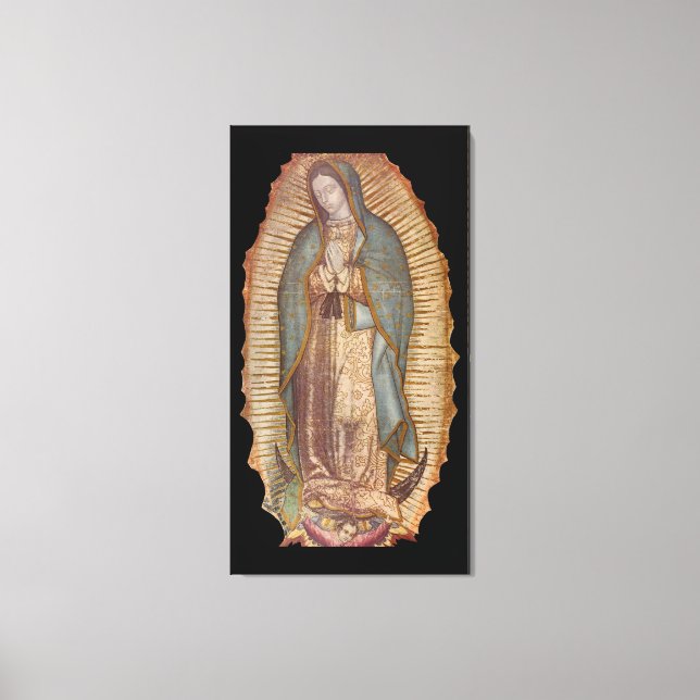 TOILE NOTRE DAME DE GUADALUPE (Recto)