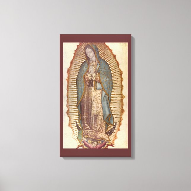 TOILE NOTRE DAME DE GUADALUPE (Recto)