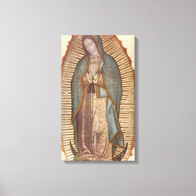 TOILE NOTRE DAME DE GUADALUPE (Recto)