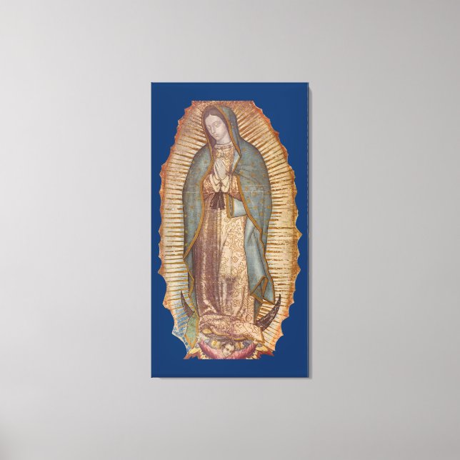TOILE NOTRE DAME DE GUADALUPE (Recto)
