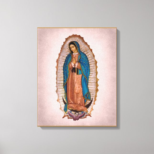 Toile Notre-Dame de Guadalupe 1531 (Recto)