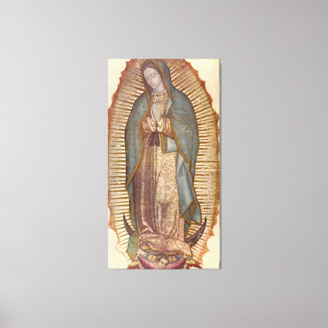 TOILE NOTRE DAME DE GUADALUPE CANVAS IMPRIMER (Recto)
