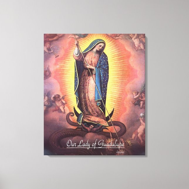 Toile Notre Dame de Guadalupe Rev12 (Recto)