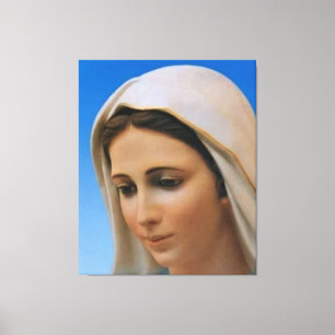 Toile Notre-Dame de la Paix, Mère de la Paix, Reine de