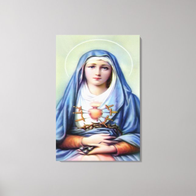 Toile Notre Dame des Douleurs (Recto)