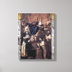 Toile Notre Madame du mont Carmel