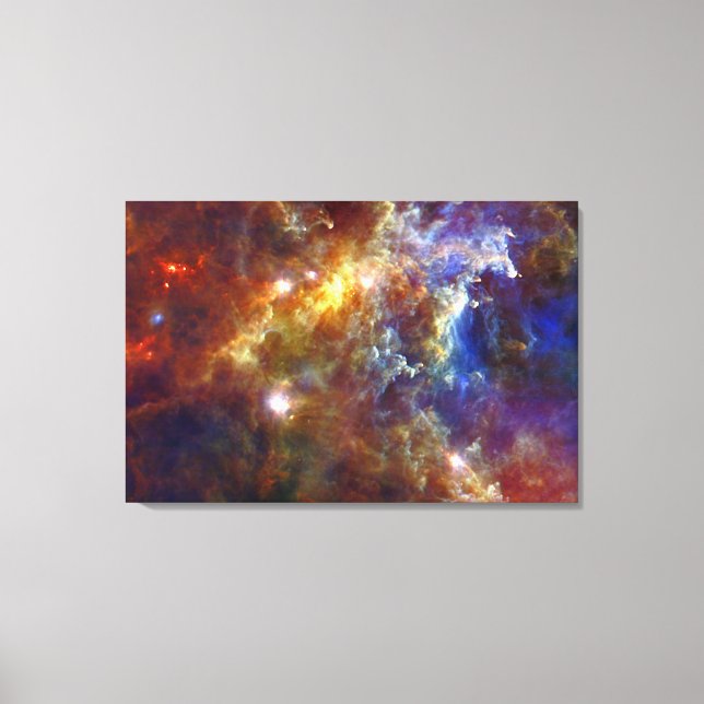 Toile Nourriture stellaire en Rosette Nebula (Recto)