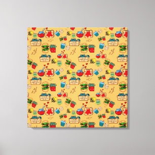 Toile Nous allons ensemble comme .. doodle art