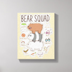 Toile Nous les ours nus - Journal des équipes d'ours