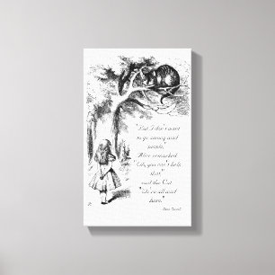 Toile Nous sommes tous fous ici
