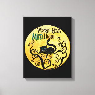 Toile Nous sommes tous morts ici - Cheshire Cat