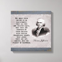 Nous tenons ces vérités - Thomas Jefferson