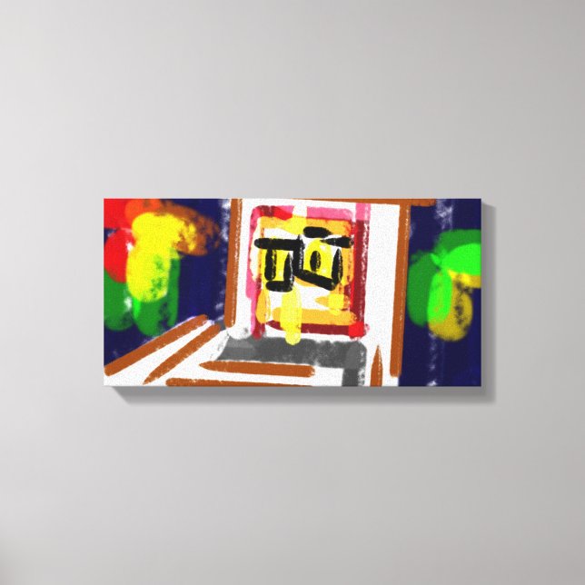 Toile Nuage nocturne de hibou (Recto)