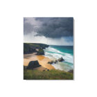 Nuages réalistes de tempête sur la mer bleue turqu