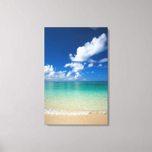 Toile Nuages survolant la mer (Recto)