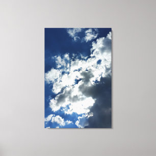 Toile Nuages uniquement