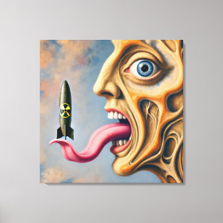 Toile Nuclear Warhead on the Tongue