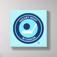 Nuit de hockey au Canada Logo rétro