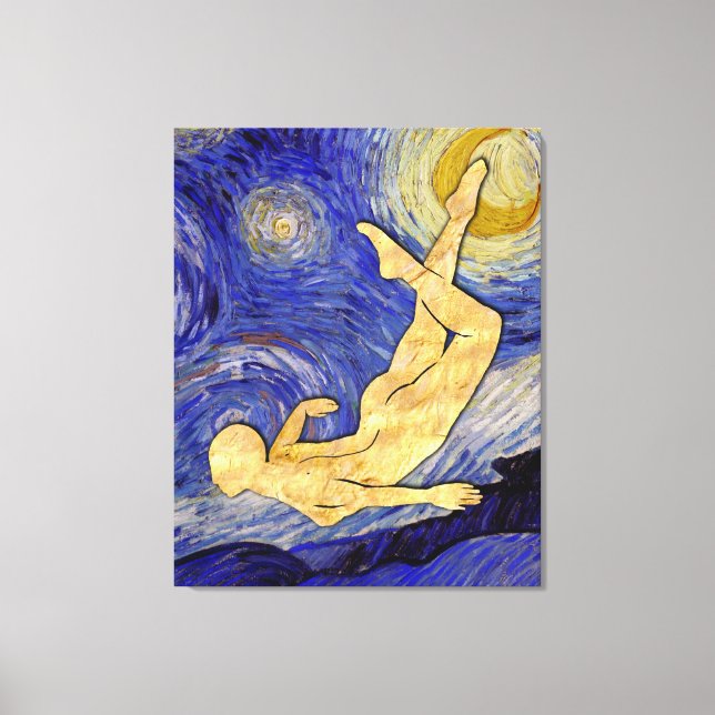 Toile Nuit d'étoile Vincent Van Gogh (Recto)