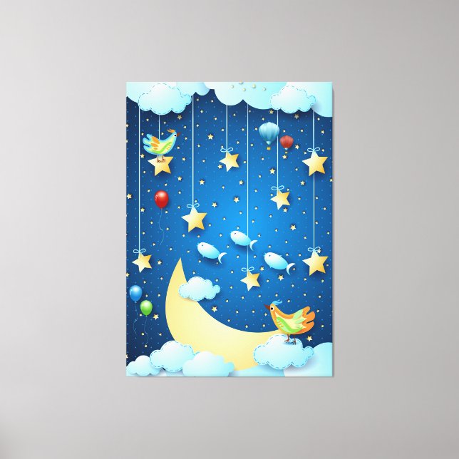 Toile Nuit du grand luna (Recto)