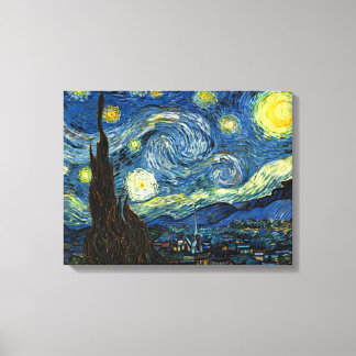 Toile Nuit étoilée par Vincent Van Gogh Canvas Art