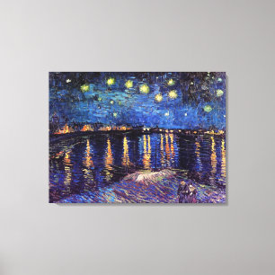 Toile Nuit étoilée sur le Rhône de Van Gogh