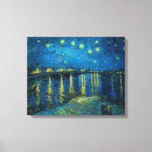Toile Nuit étoilée sur le Rhône   Vincent van Gogh