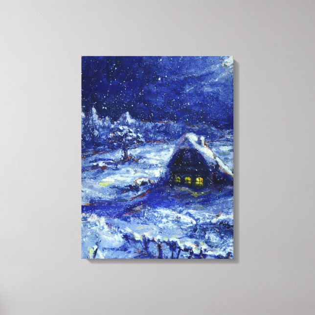 Toile Nuit. Hiver. Russie (Recto)
