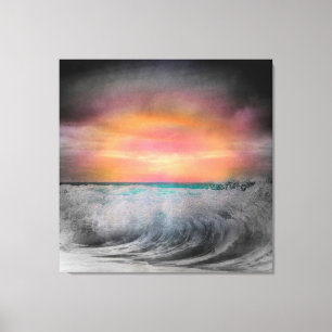 Toile Nuit sur la baie de Bodega, par Don DePaola