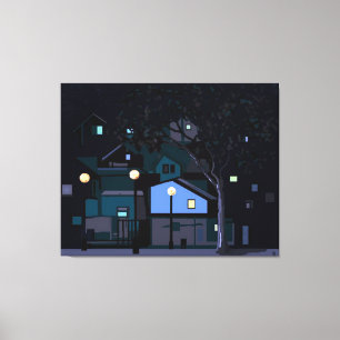 Toile Nuits en ville