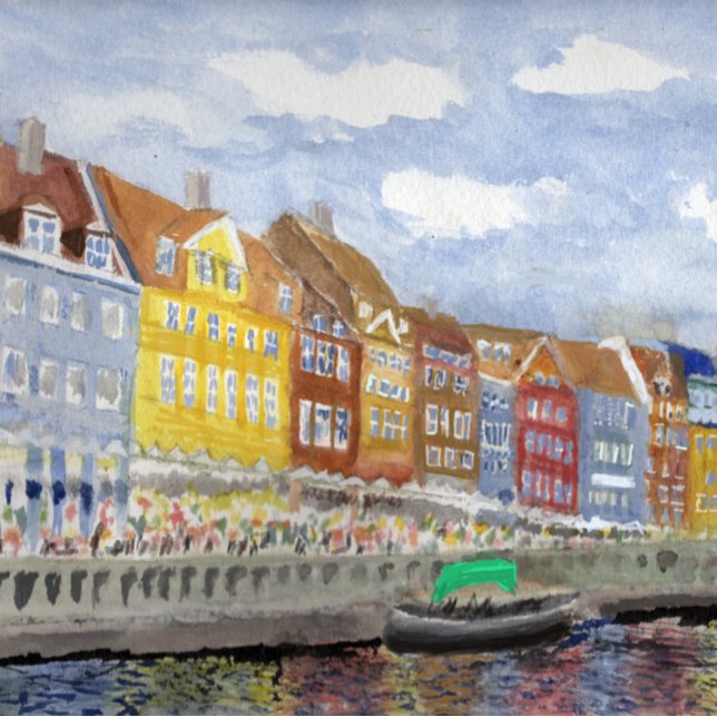 Toile Nyhavn, Copenhague (Créateur téléchargé)