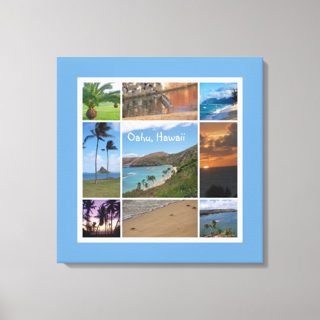 Toile Oahu, Hawaii (Recto)