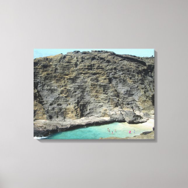 TOILE OAHU HAWAII #25 CANVAS (Recto)