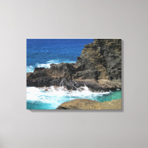 TOILE OAHU HAWAII #4 CANVAS