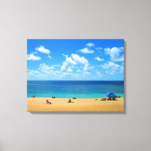 TOILE OAHU HAWAII #7 CANVAS