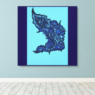 Toile Oasis tranquille