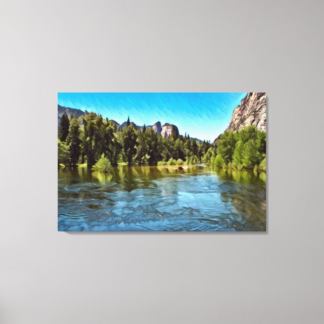 Toile OASIS YOSEMITE (Recto)