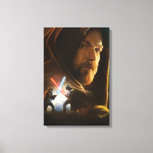 Toile Obi-Wan Kenobi   Collage Obi-Wan Duel