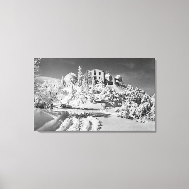 Toile Observatoire Mount Hamilton, Californie Lick (Recto)