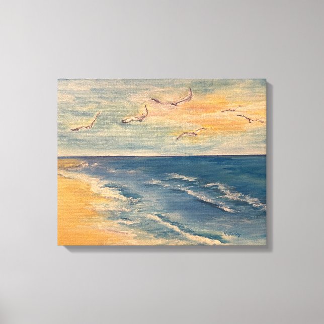 Toile Ocean Beach Breeze (Recto)