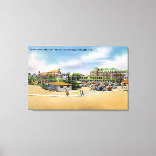 Toile Ocean House, Breakers et Parking
