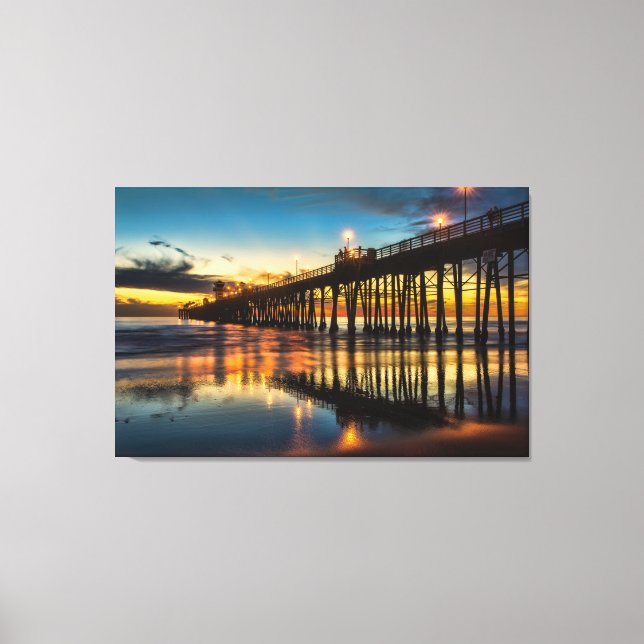 Toile Oceanside, Californie (Recto)