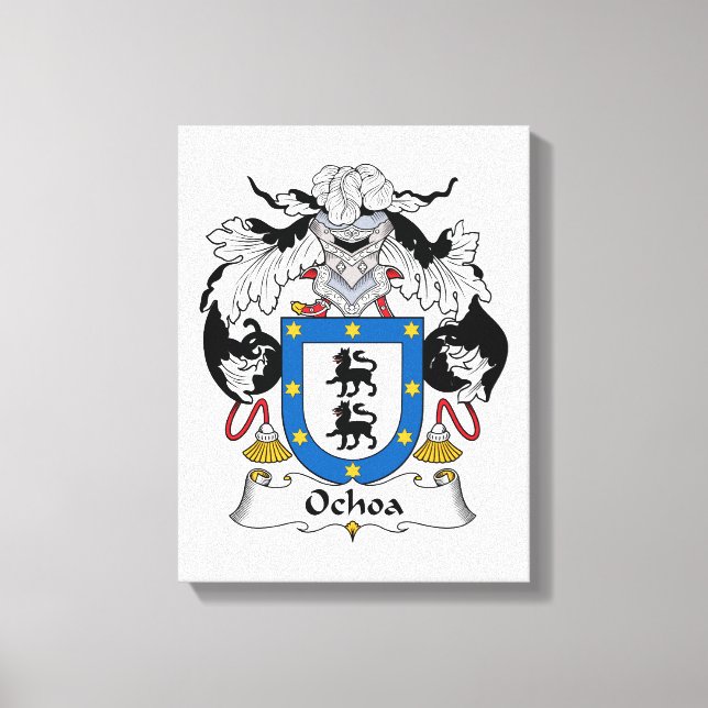 Toile Ochoa Family Crest (Recto)