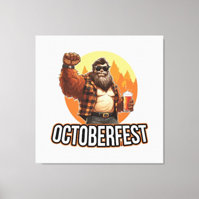 Toile Octobrefest Bigfoot  (Recto)