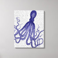 Octopus bleu