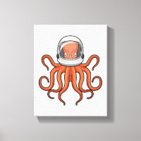 Octopus en astronaute