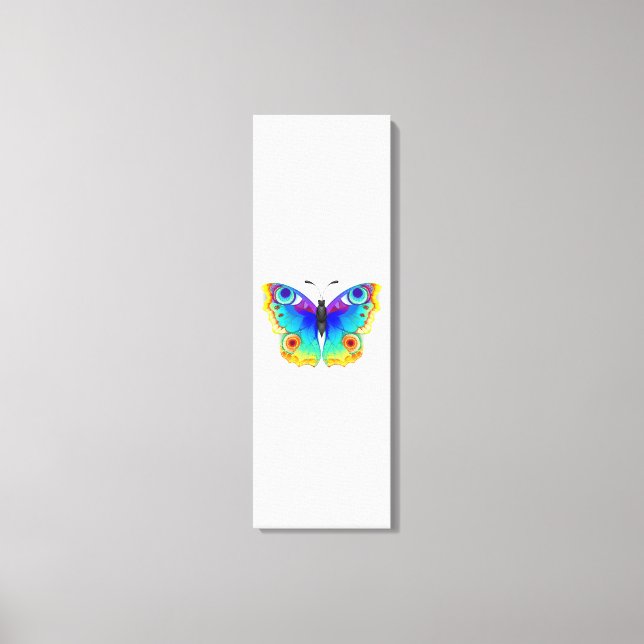 Toile Oeil de paon arc-en-ciel (Recto)