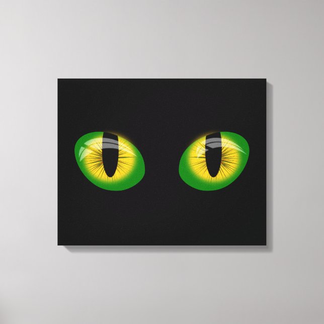 Toile Oeil de reptile (Recto)
