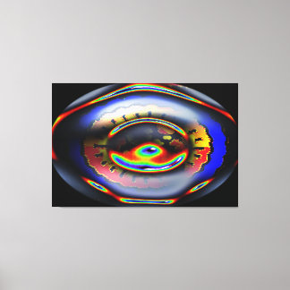 TOILE OEIL DU MONDE